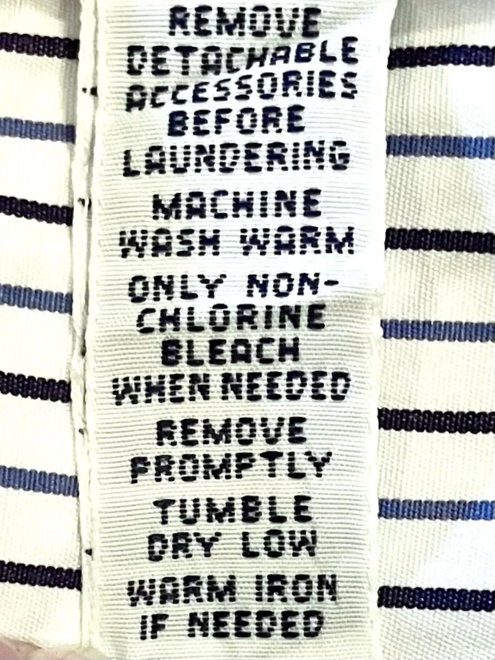Polo Ralph Lauren French Cuff Striped Dress Shirt in White/Blue Men’s 17 1/2-35